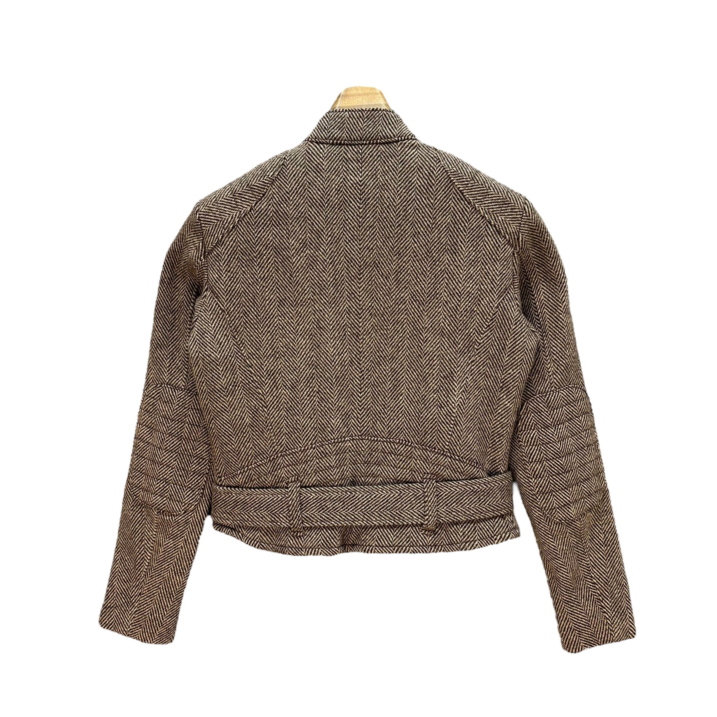 Uniqlo CARINE ROITFELD ASYMMETRICAL BELTED CROP JACKET #A53-1228 Size M / US 6-8 / IT 42-44 - 10 Thumbnail