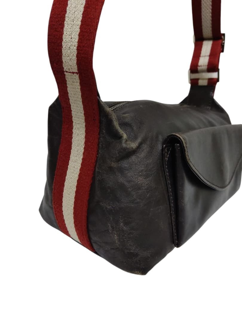 Bally Bally Tini Brown Leather Shoulder Bag & Crossbody Bag Size ONE SIZE - 6 Thumbnail