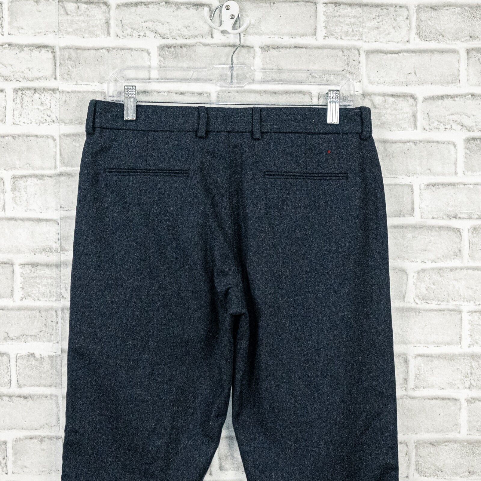 Apolis APOLIS Global Citizen Men's Wool Blend Trouser Pants Navy Size US 30 / EU 46 - 7 Thumbnail