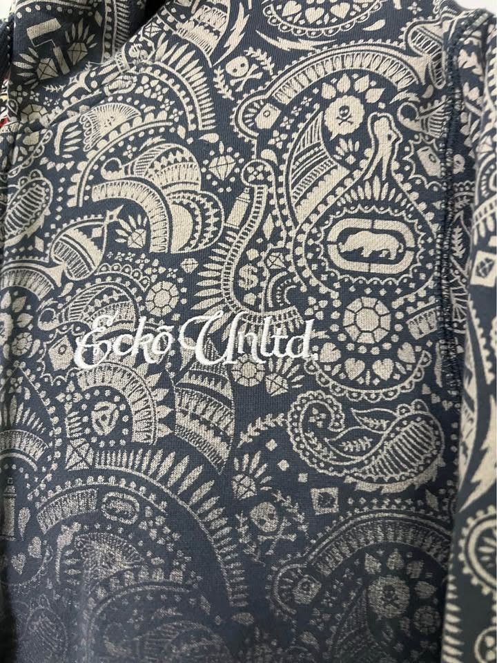 Ecko Unltd. Vintage Y2k Ecko Unltd Reversible Hooded Jacket Size US S / EU 44-46 / 1 - 7 Thumbnail