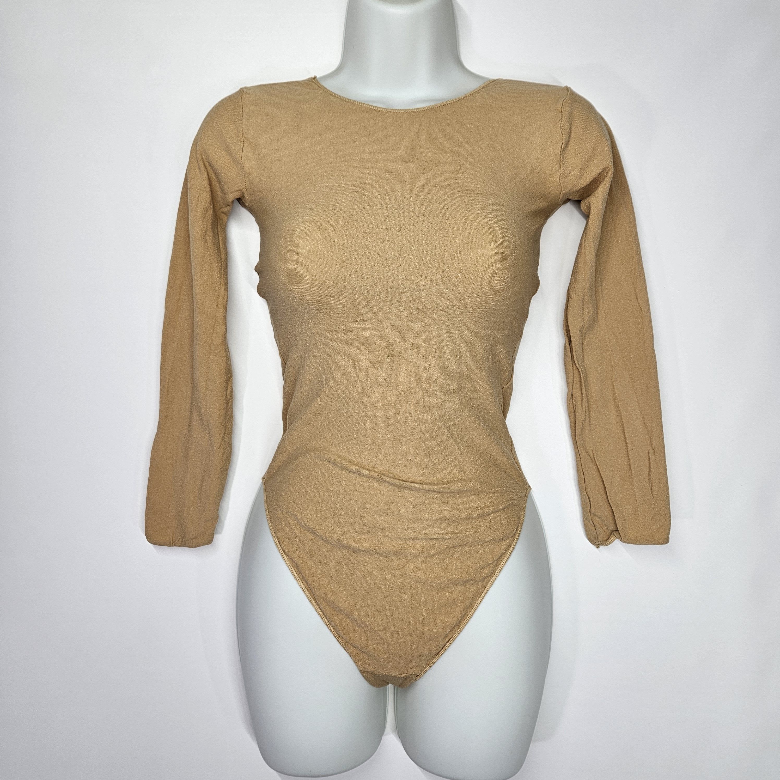 Other Leg Avenue Size S NEW Body Suit Hosiery Long Sleeve Snap Size S / US 4 / IT 40 - 1 Thumbnail