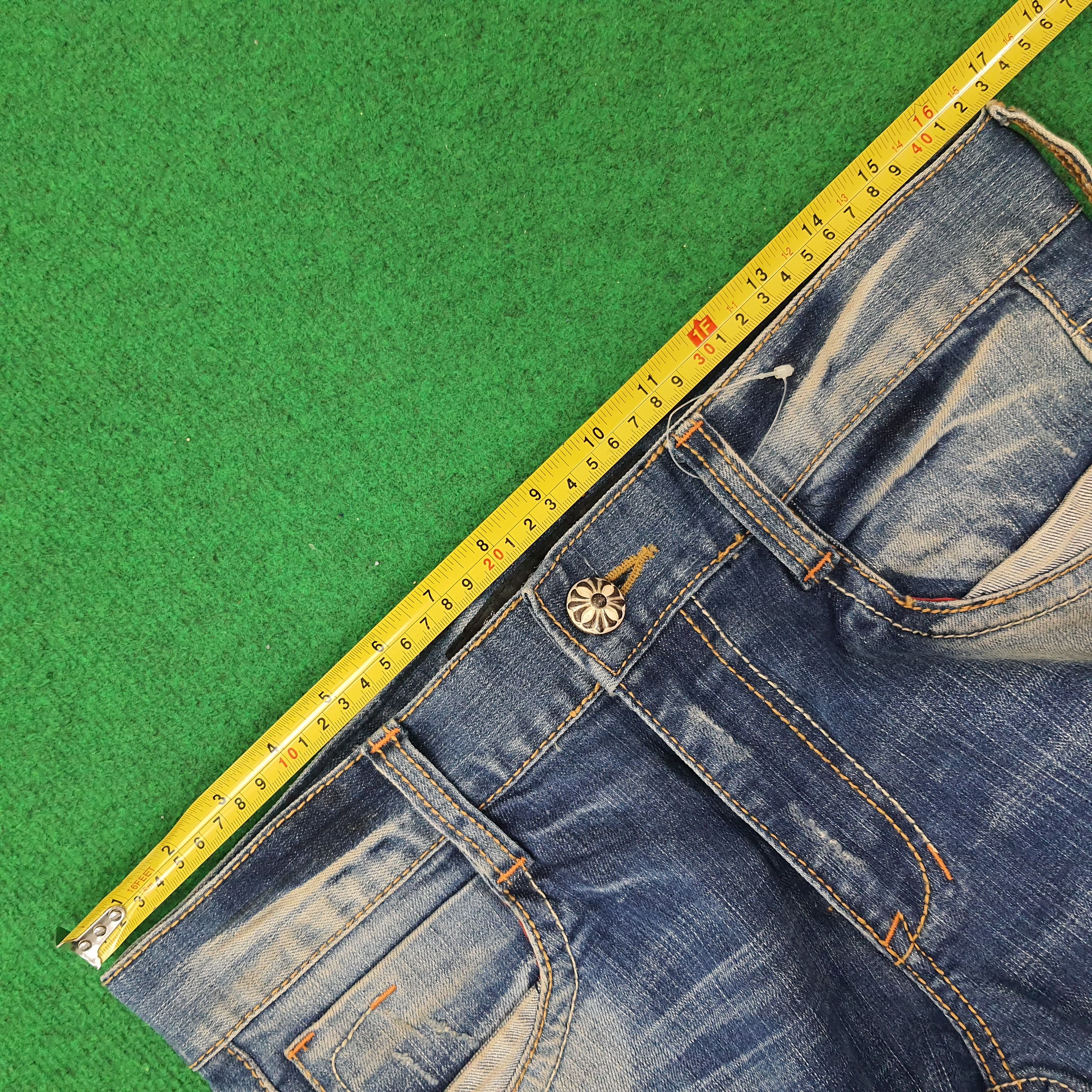Japanese Brand Vintage Red Pepper Japan Denim Y2k Jeans C258N8 Size US 32 / EU 48 - 12 Thumbnail