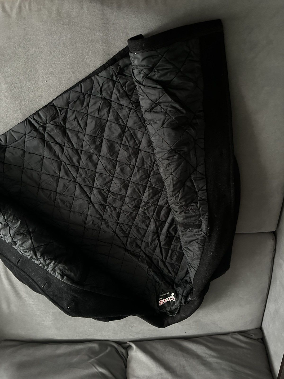 Schott Vintage Schott Jacket Black Made In USA NYC Car Coat Wool Size US L / EU 52-54 / 3 - 6 Thumbnail
