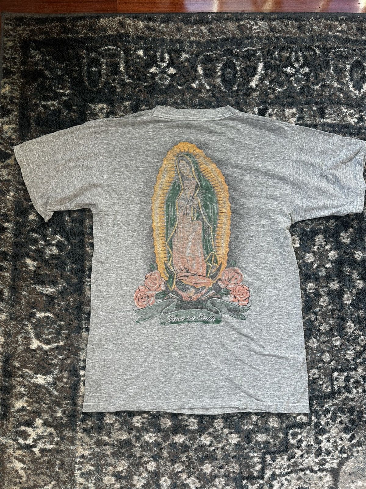 Vintage Vintage 80’s Virgin Mary T-shirt Medium FOTL Size US M / EU 48-50 / 2 - 1 Thumbnail