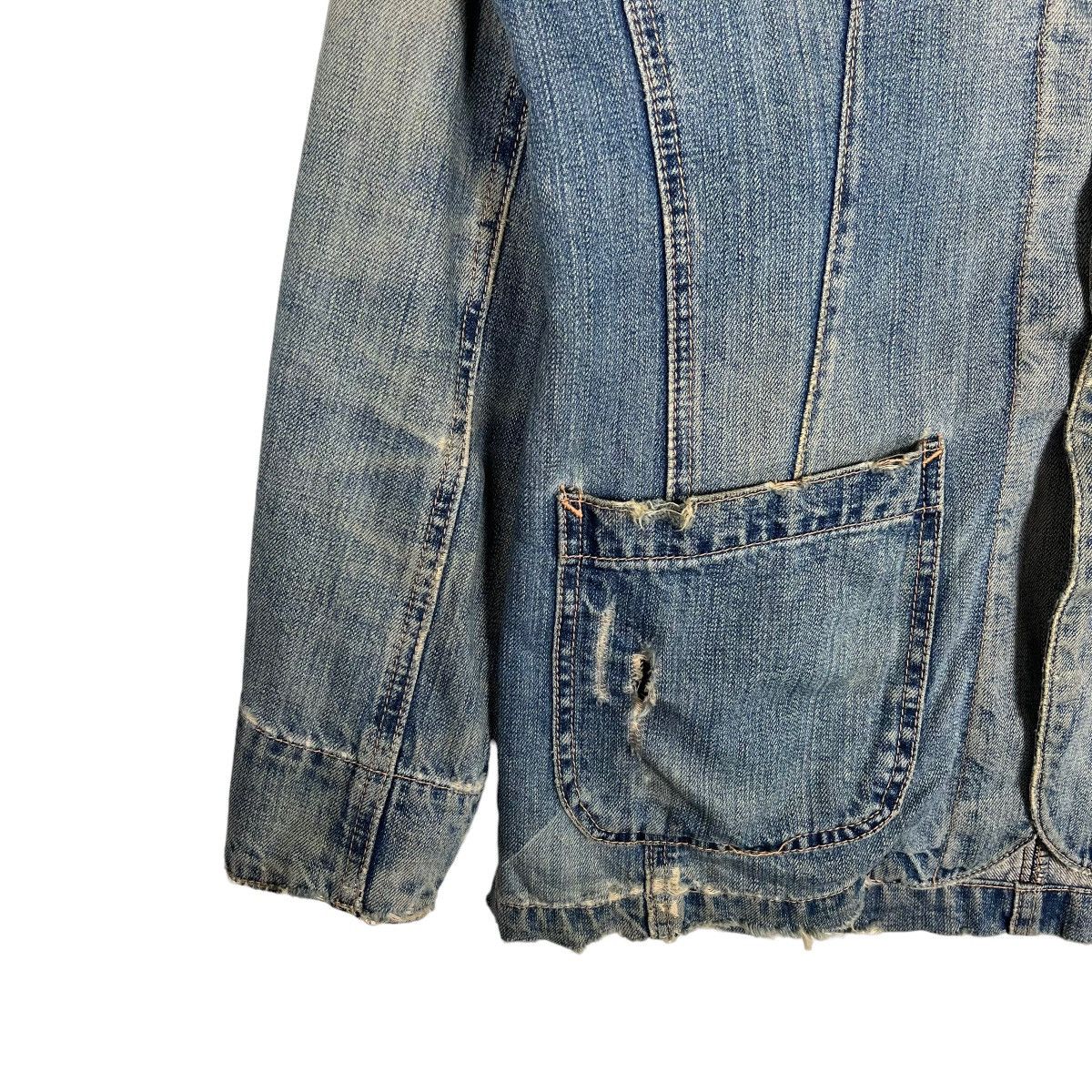 Blue Blue Japan × Takeo Kikuchi × Tornado Mart 🔥 TAKEO KIKUCHI DYED DENIM CHORE JACKET Size US M / EU 48-50 / 2 - 4 Thumbnail