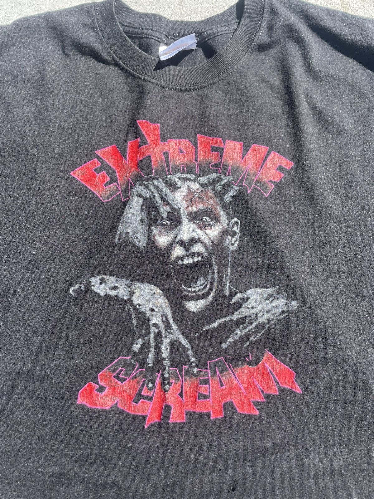 Vintage Extreme scream T shirt Size US XXL / EU 58 / 5 - 2 Thumbnail