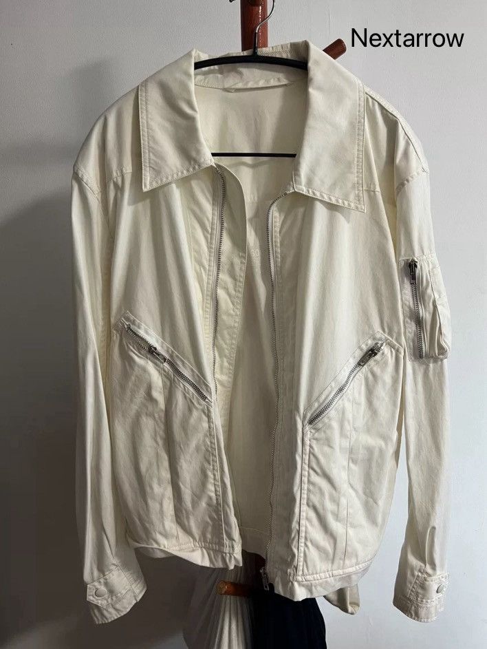 Helmut Lang Helmut Lang off white jacket 2412-Nextarrow Size US S / EU 44-46 / 1 - 1 Thumbnail