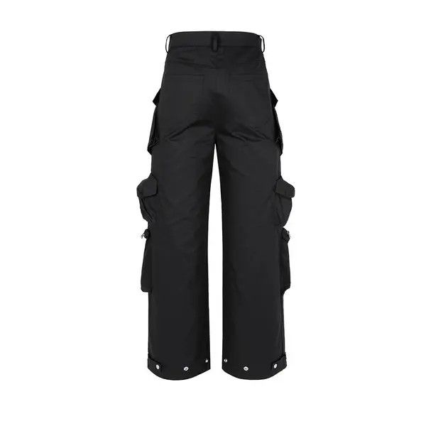 VIBE Wide Cargo Pants High Street with Poker Straight Baggy Y2K Size US 32 / EU 48 - 5 Thumbnail