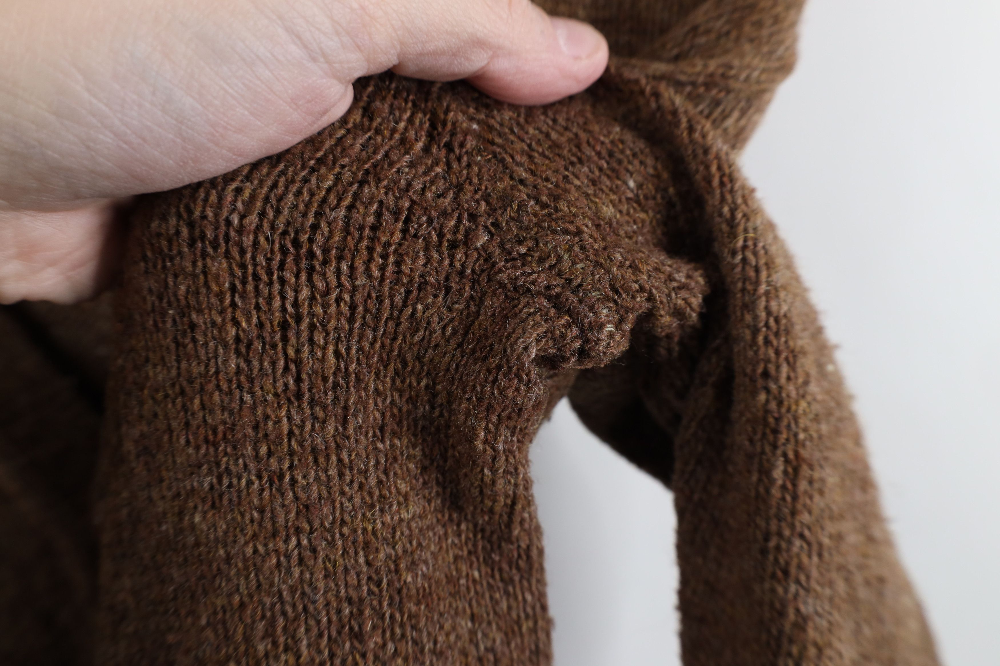 Vintage Vintage 50s 60s Streetwear Shetland Knit Cardigan Sweater Size US L / EU 52-54 / 3 - 6 Thumbnail