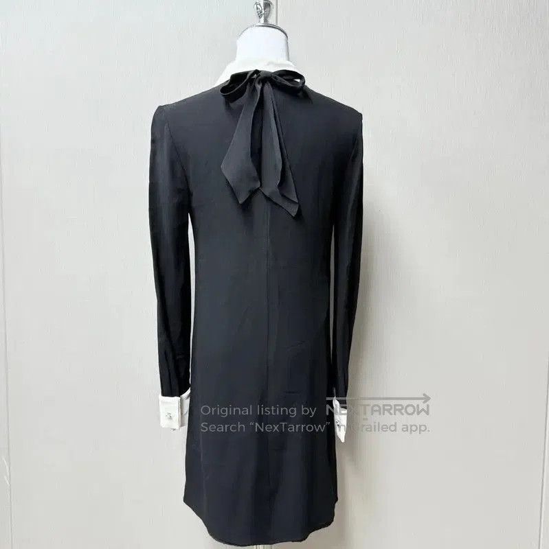 Miu Miu Miu Miu Color Block Long Sleeve Dress . Size S / US 4 / IT 40 - 2 Thumbnail