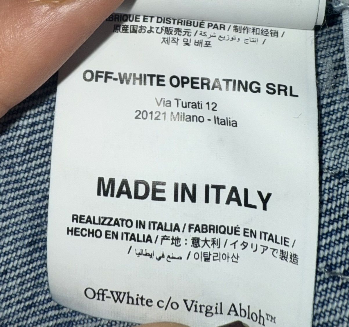 Off-White Off white pant Size US 33 - 8 Thumbnail