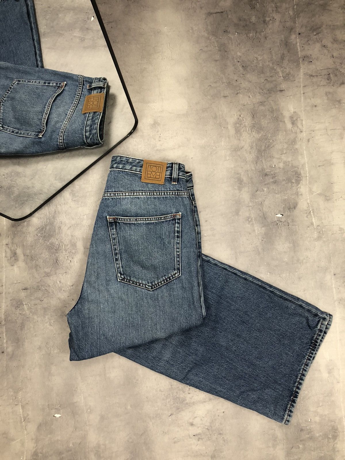 Toteme × Vintage Toteme Jeans Womens 30 x 32 Denim Pant Twisted Seam Jeans Size 30" / US 8 / IT 44 - 3 Thumbnail