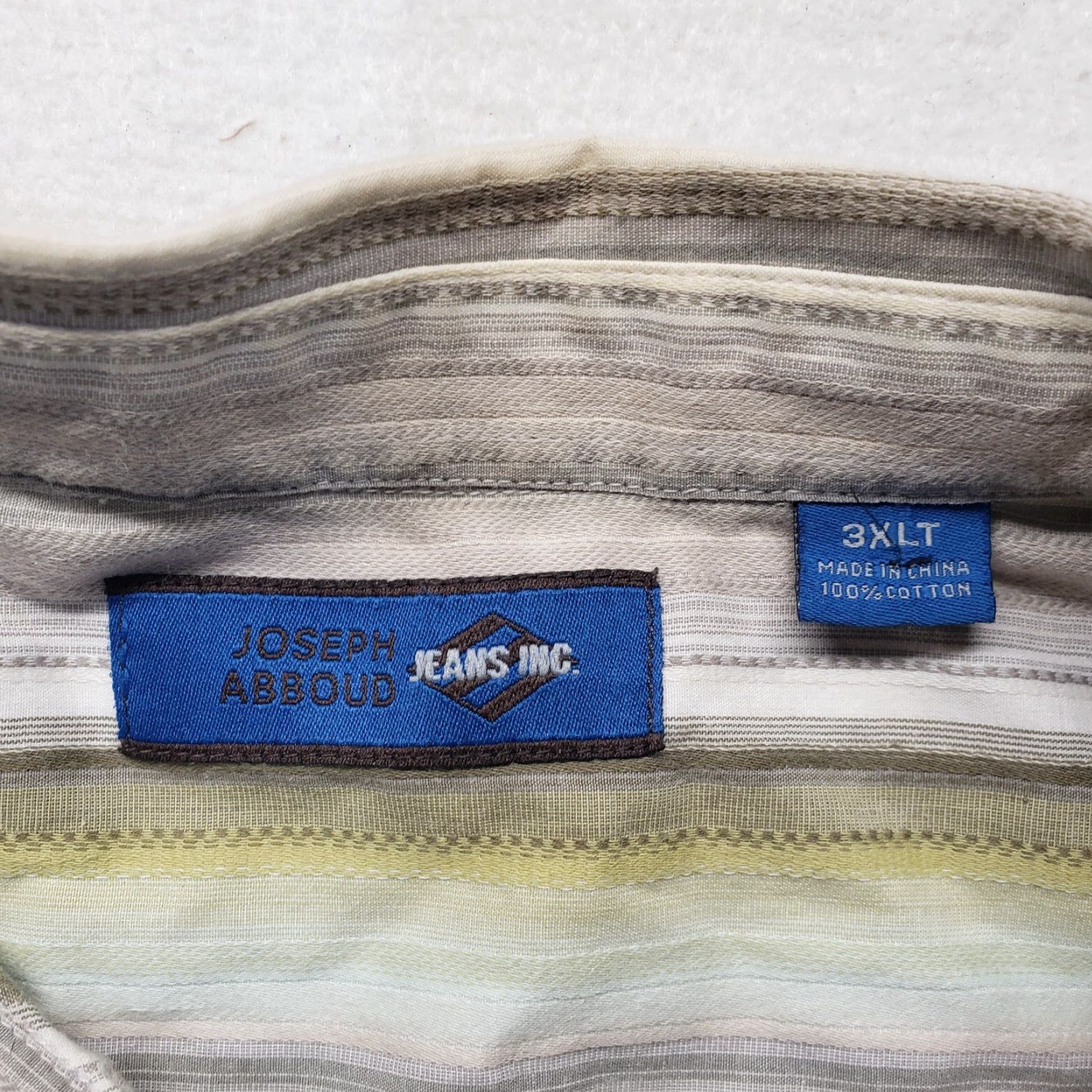 Joseph Abboud VINTAGE Joseph Abboud Shirt? Size US XXL / EU 58 / 5 - 3 Thumbnail