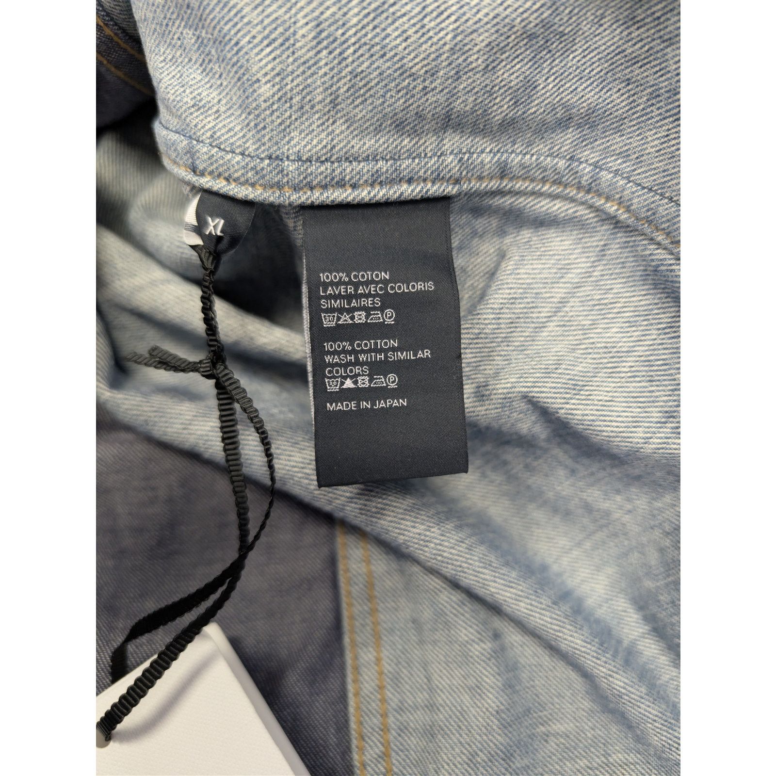 Celine o1rshd1 Denim Western Shirt in Blue Size US XL / EU 56 / 4 - 18 Thumbnail