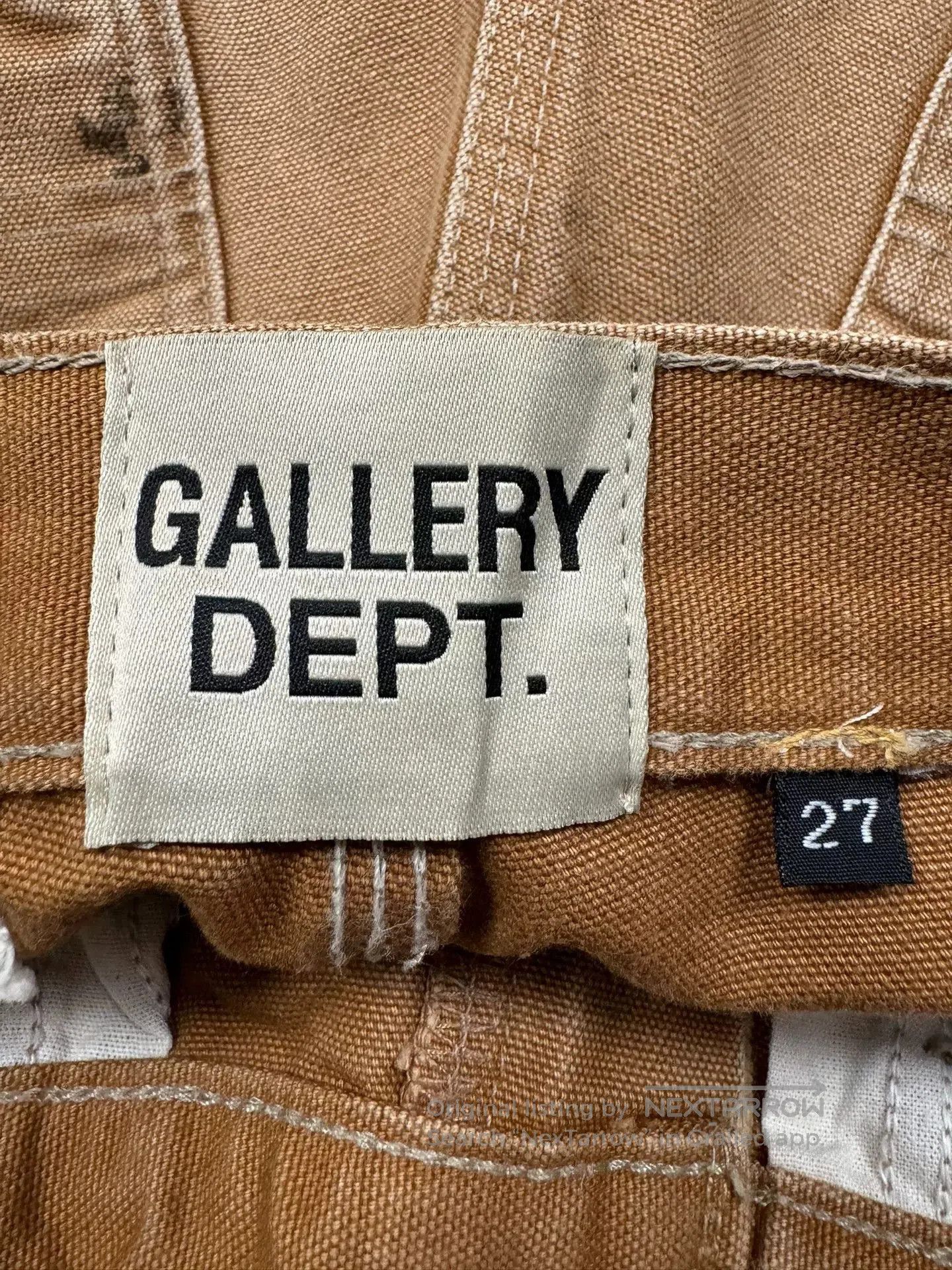 Gallery Dept. Gallery Dept Graffiti Chino Pants Size 27. Size US 27 - 7 Thumbnail