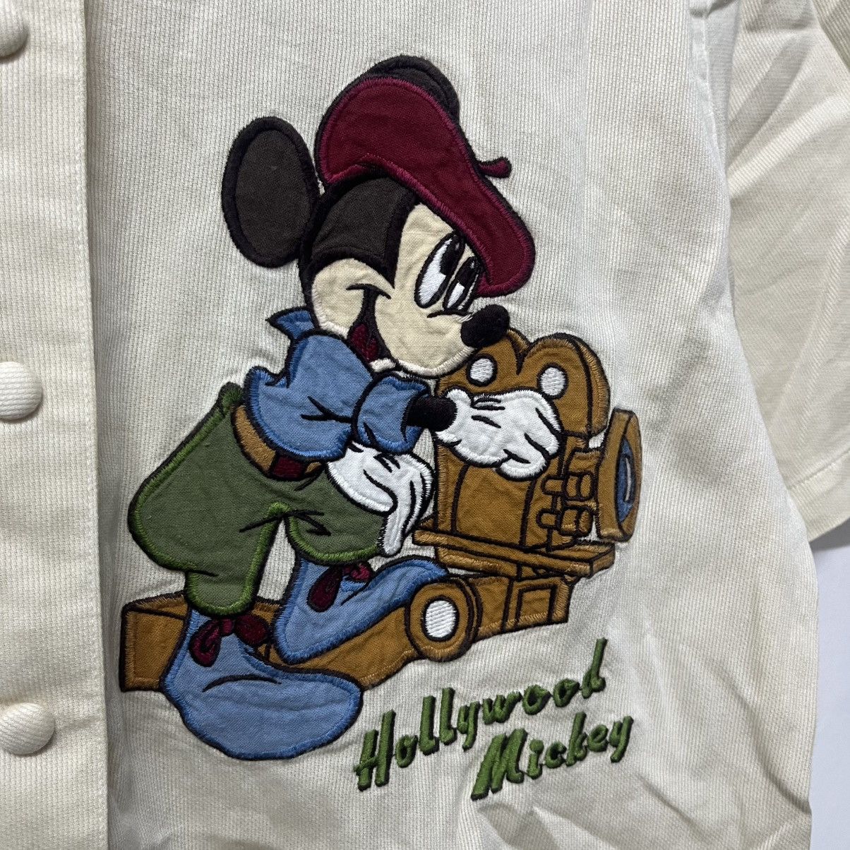 Mickey Mouse Vintage Mickey Disney Enterprise Khakis Button-up Shirt Size US M / EU 48-50 / 2 - 3 Thumbnail