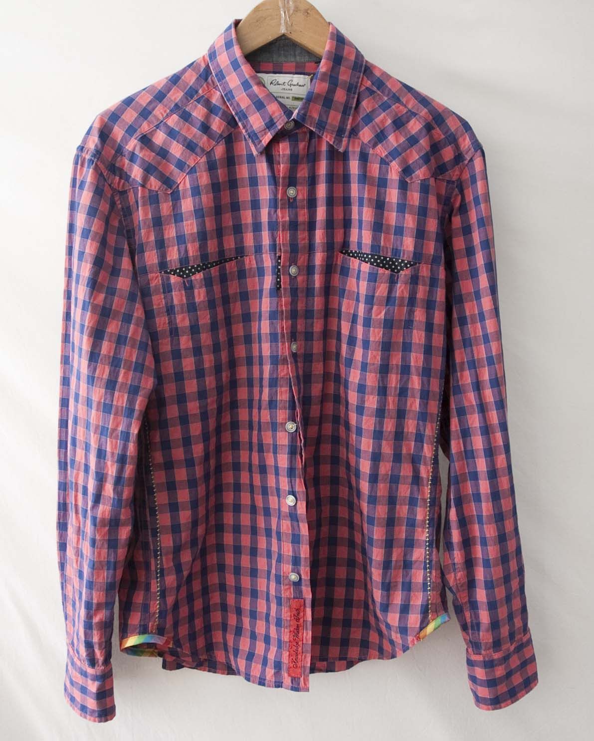 Robert Graham Robert Graham Shirt Size M Multicolor Plaid Size US M / EU 48-50 / 2 - 2 Thumbnail