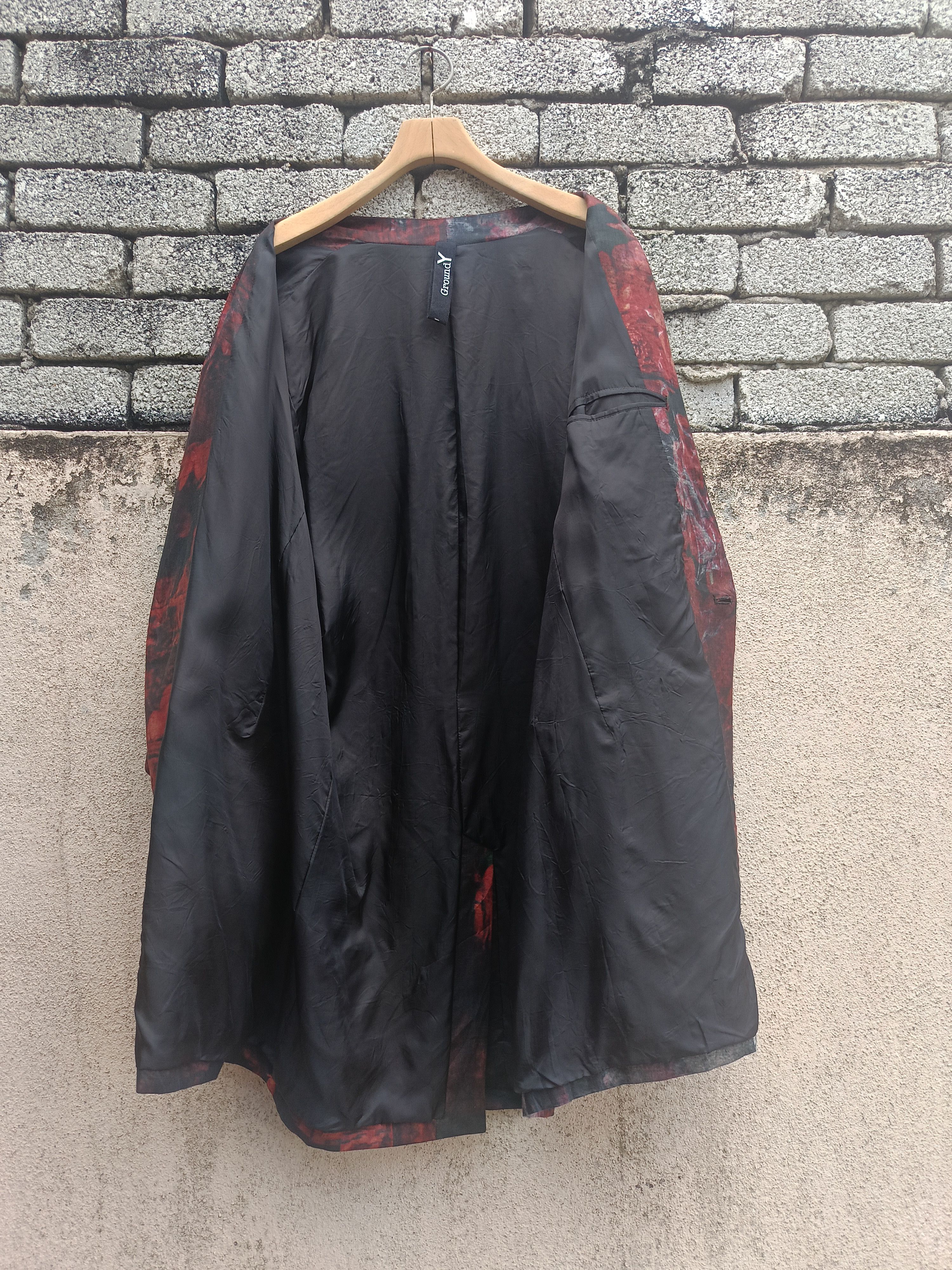 Ground Y SS2023 GROUNDY BY YOHJI YAMAMOTO FIREWORKS COLLARLESS JACKET Size US M / EU 48-50 / 2 - 4 Thumbnail