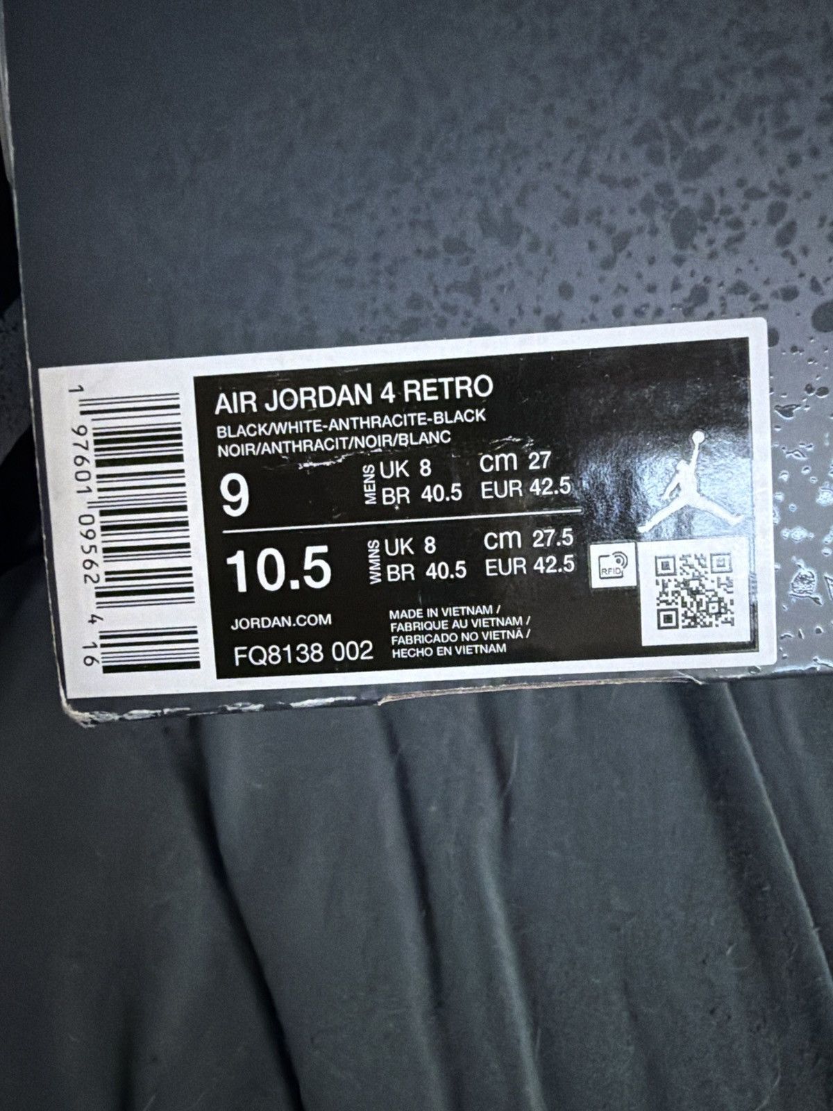 Jordan Brand Jordan retro 4 fears Size US 9 / EU 42 - 5 Thumbnail