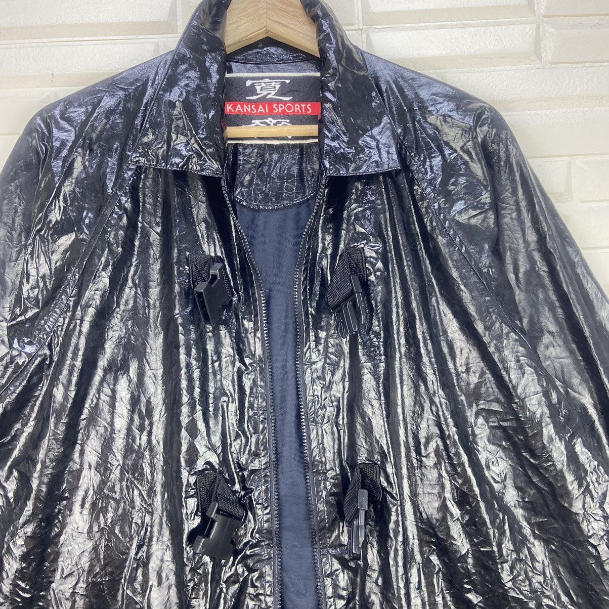 Japanese Brand × Kansai Yamamoto × Vintage Vintage Kansai Sports Buckle Light Jacket Size US L / EU 52-54 / 3 - 15 Thumbnail