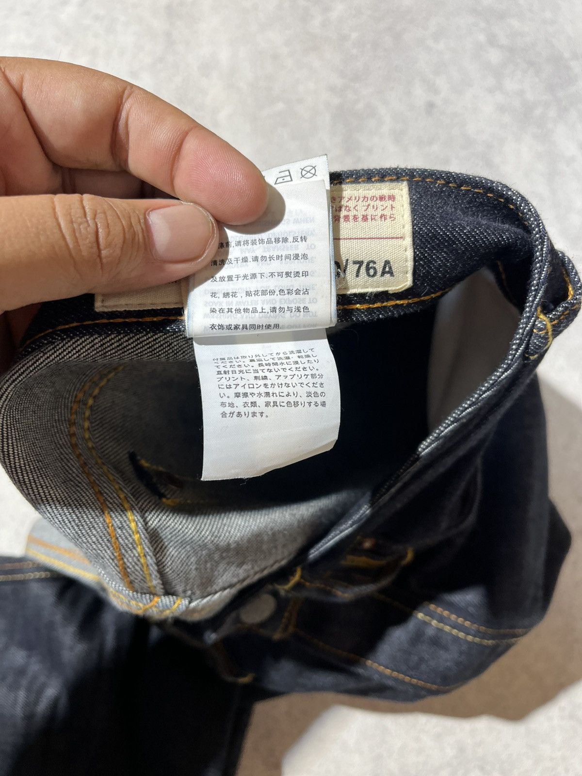 Evisu EVISU Logo pocket Salvage Size US 31 - 15 Thumbnail