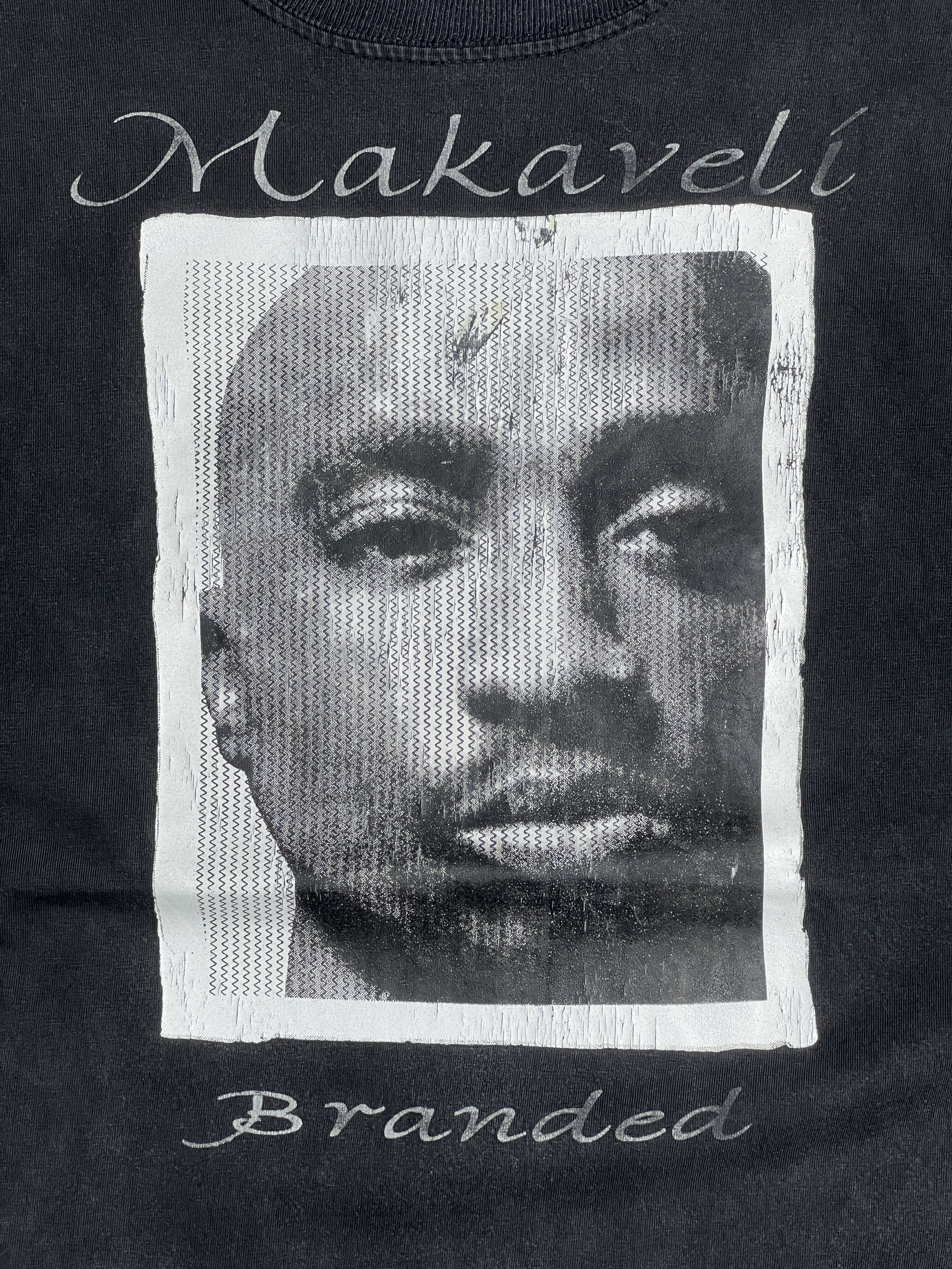 Makaveli Vintage TUPAC Makeveli Brand Graphic Tee (Y) GTME593 Size US XXS / EU 40 - 2 Thumbnail