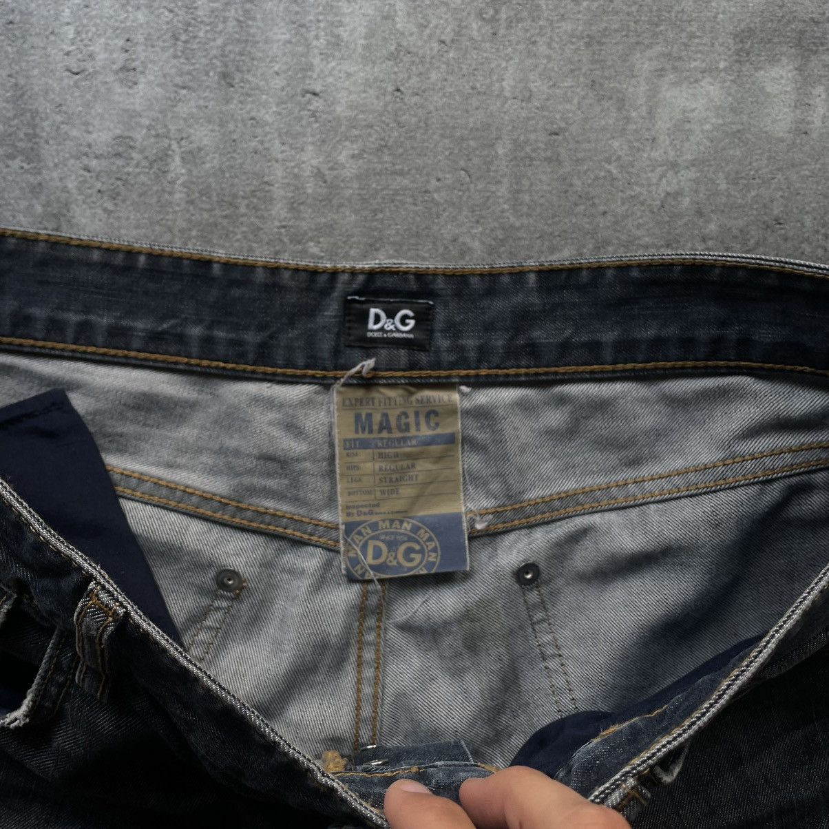 Dolce & Gabbana Vintage 90s Dolce&Gabbana Pocket Logo Botcut Pants Size US 32 / EU 48 - 5 Thumbnail