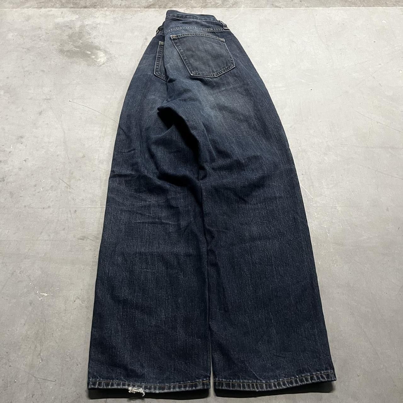 Vintage Crazy Vintage Y2K/2000s Baggy Ripped Grunge Dark wash Denim Jeans! Size US 34 / EU 50 - 6 Thumbnail
