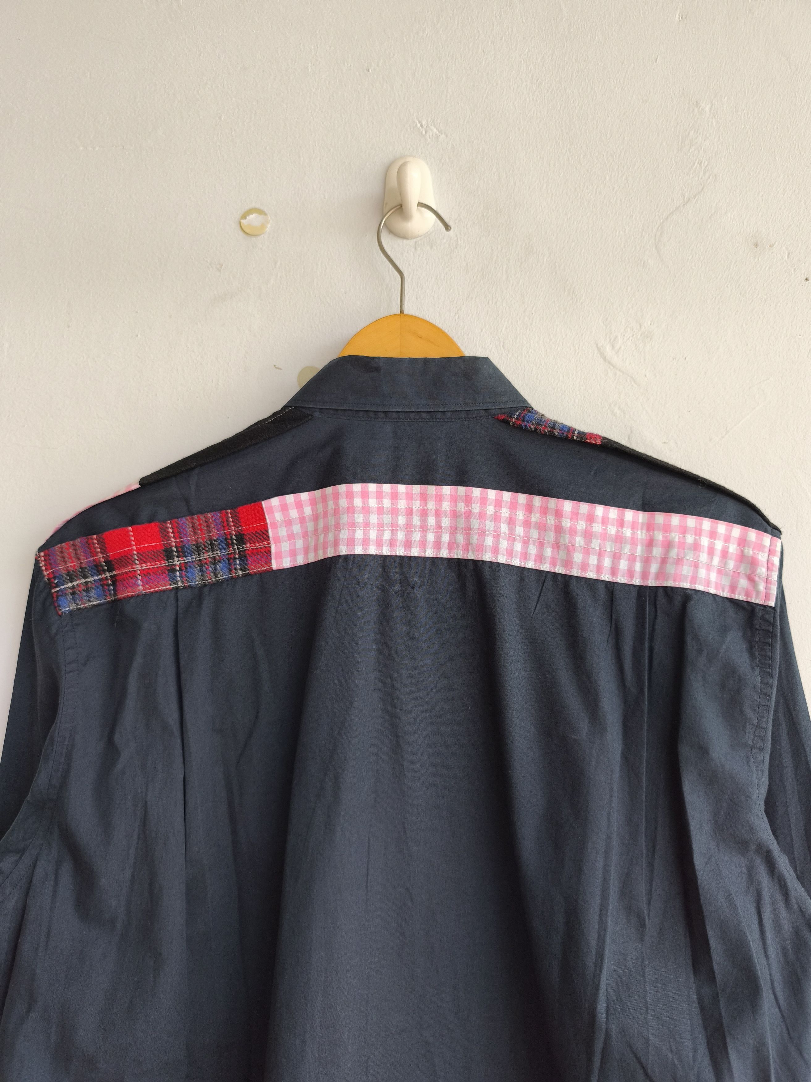 Comme des Garcons Homme Comme des Garcons homme plus patchwork shirt Size US L / EU 52-54 / 3 - 3 Thumbnail