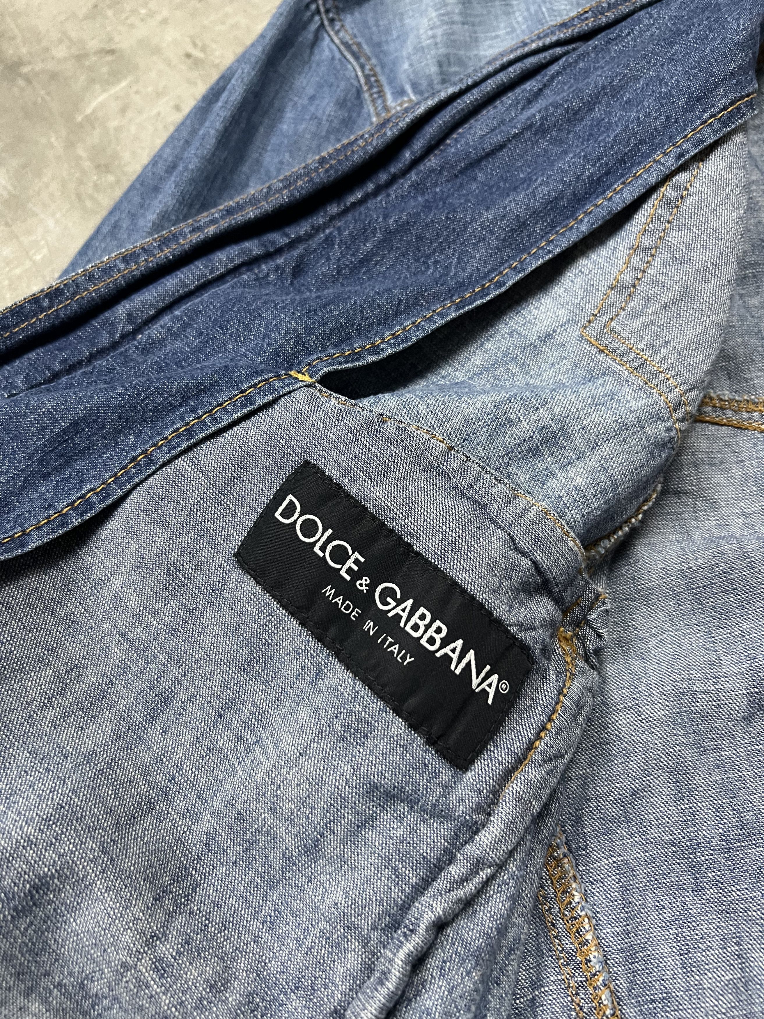 Dolce & Gabbana Dolce Gabbana denim jacket size 54 L Size US L / EU 52-54 / 3 - 7 Thumbnail