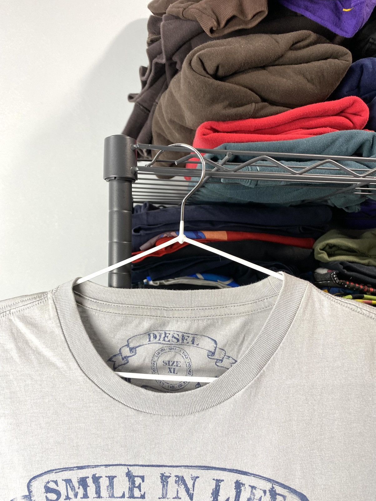 Diesel Y2K Vintage Diesel Punk Tee Shirt Archive Hype Size US XL / EU 56 / 4 - 6 Thumbnail