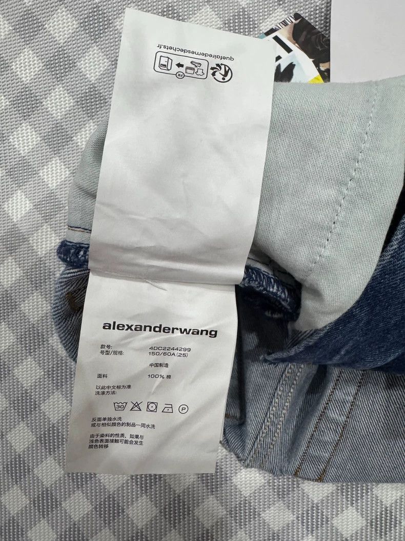 Alexander Wang Alexander Wang Denim Shorts- Size 25" / US 0 / IT 36 - 5 Thumbnail
