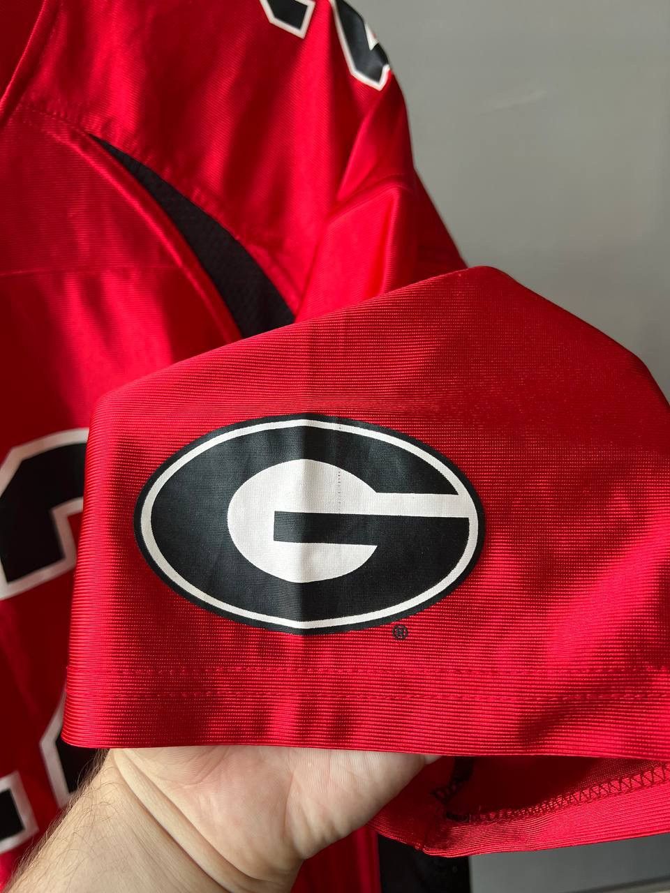 Starter GEORGIA BULLDOGS USA #22 FOOTBALL RED JERSEY SHIRT RARE 2XL Size US XXL / EU 58 / 5 - 9 Thumbnail