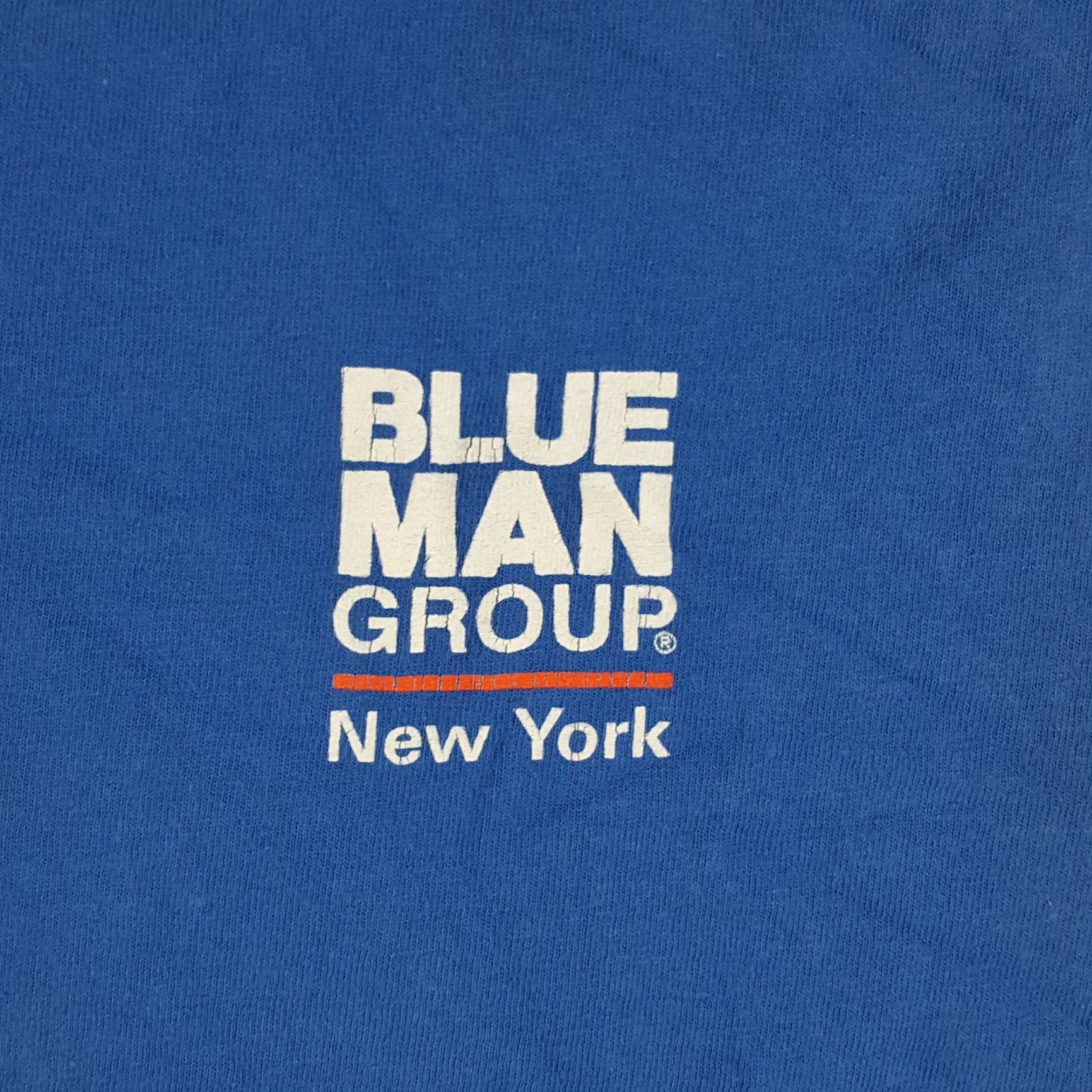 Vintage VINTAGE The Blue Man Group NY Size S Y2K Graphic Dancing Show Retro T Shirt Size US S / EU 44-46 / 1 - 4 Thumbnail