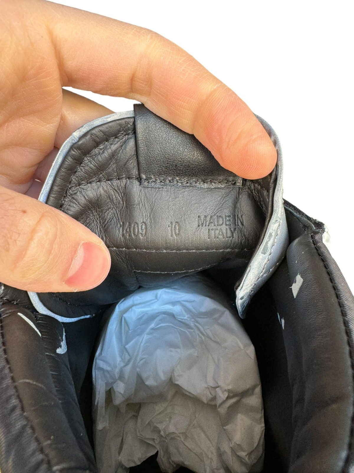 Rhude V1 Black Hi Translucent Sole Size US 10 / EU 43 - 12 Thumbnail