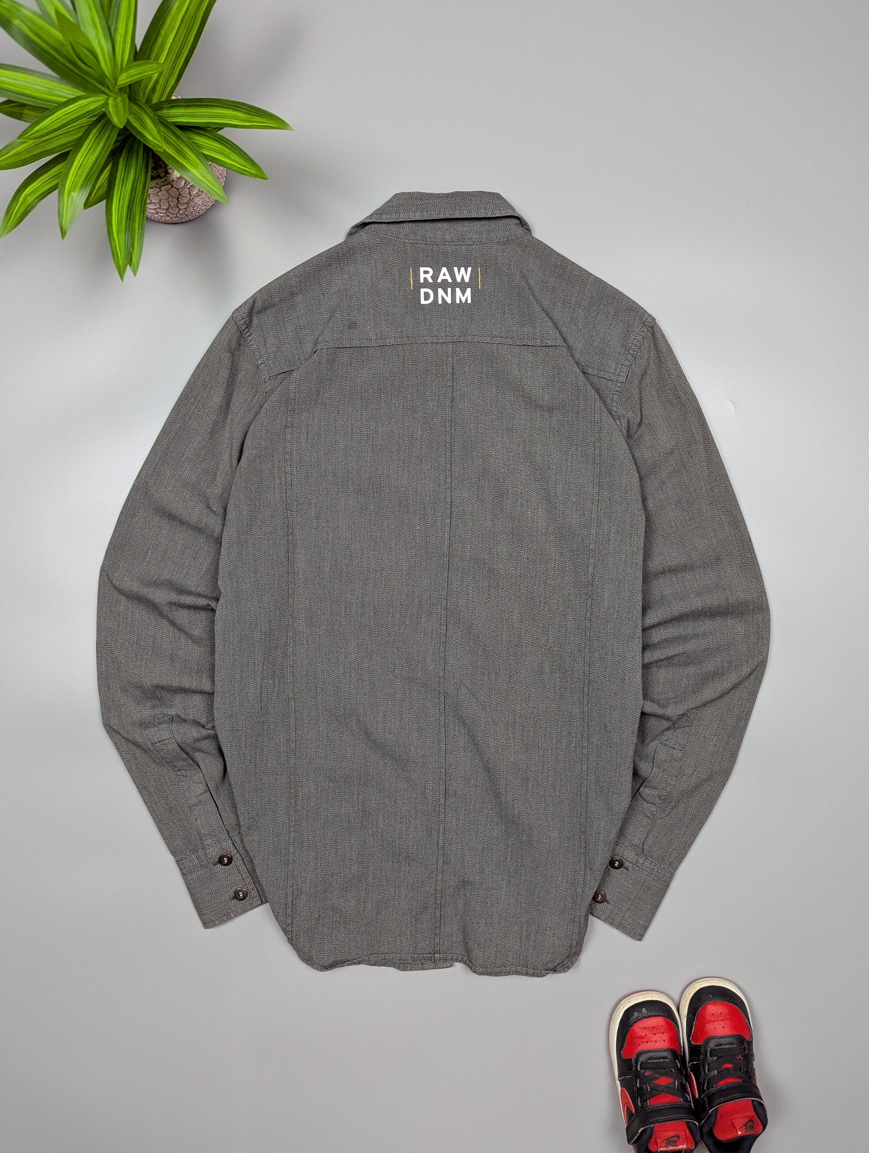 G-Star × Vintage G-Star RAW RAILROAD OVERSHIRT VTG Mens Button-Down Shirt Size US M / EU 48-50 / 2 - 8 Thumbnail
