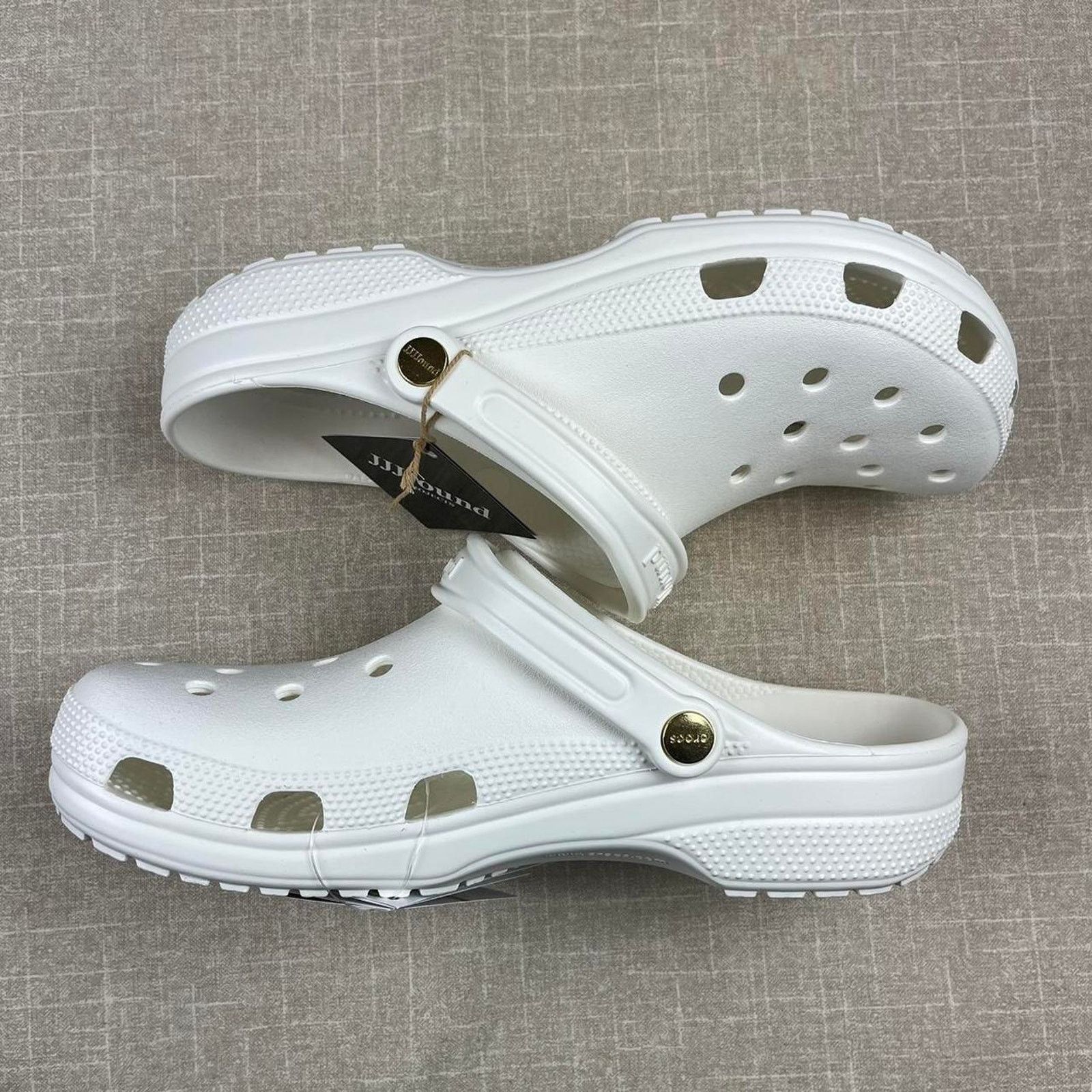 JJJJound JJJJound x Crocs Classic Clog in White Men 12 Size US 12 / EU 45 - 3 Thumbnail