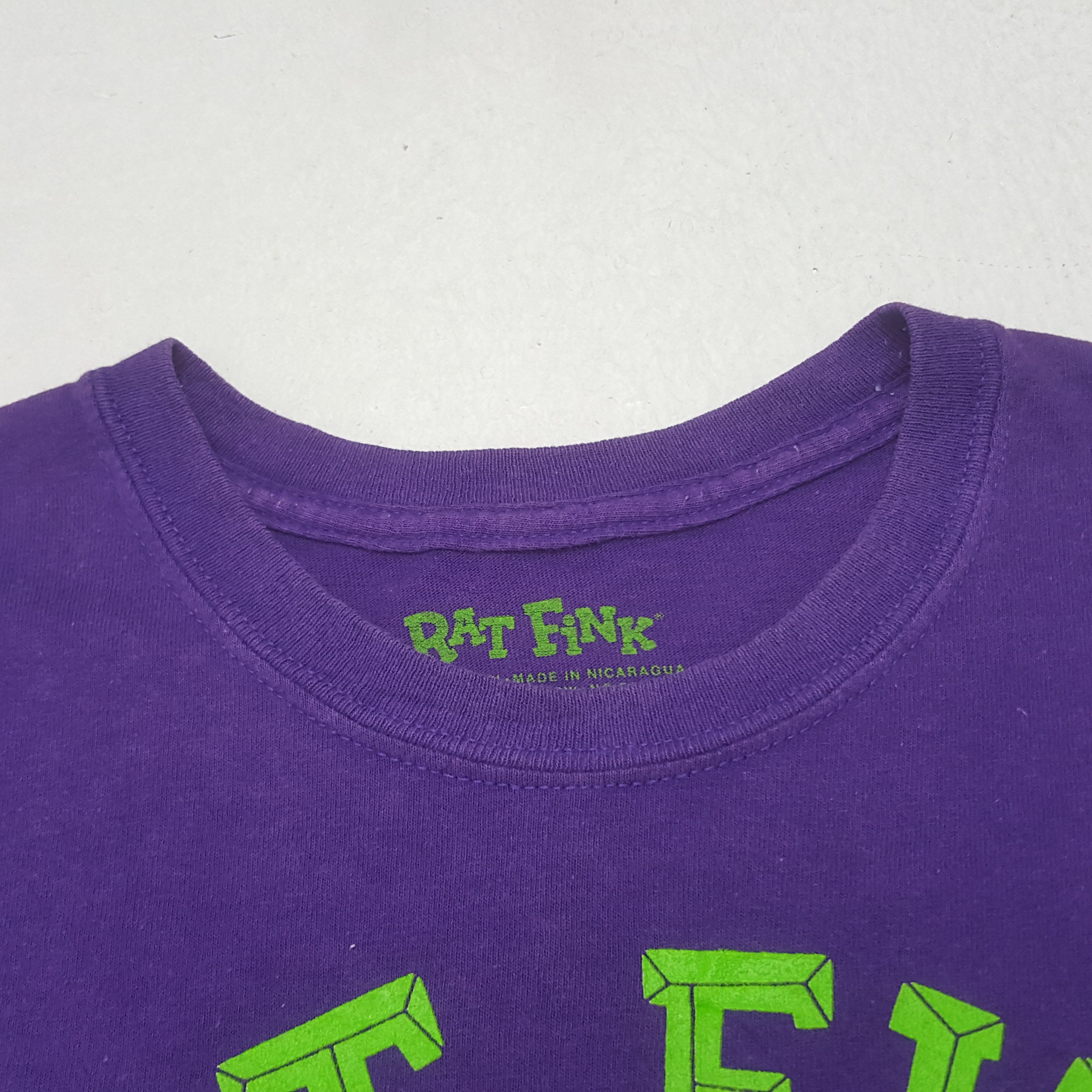 Cartoon Network Vintage Rat Fink Hit Rod Cartoon Character Tshirt RR24 Size US M / EU 48-50 / 2 - 5 Thumbnail