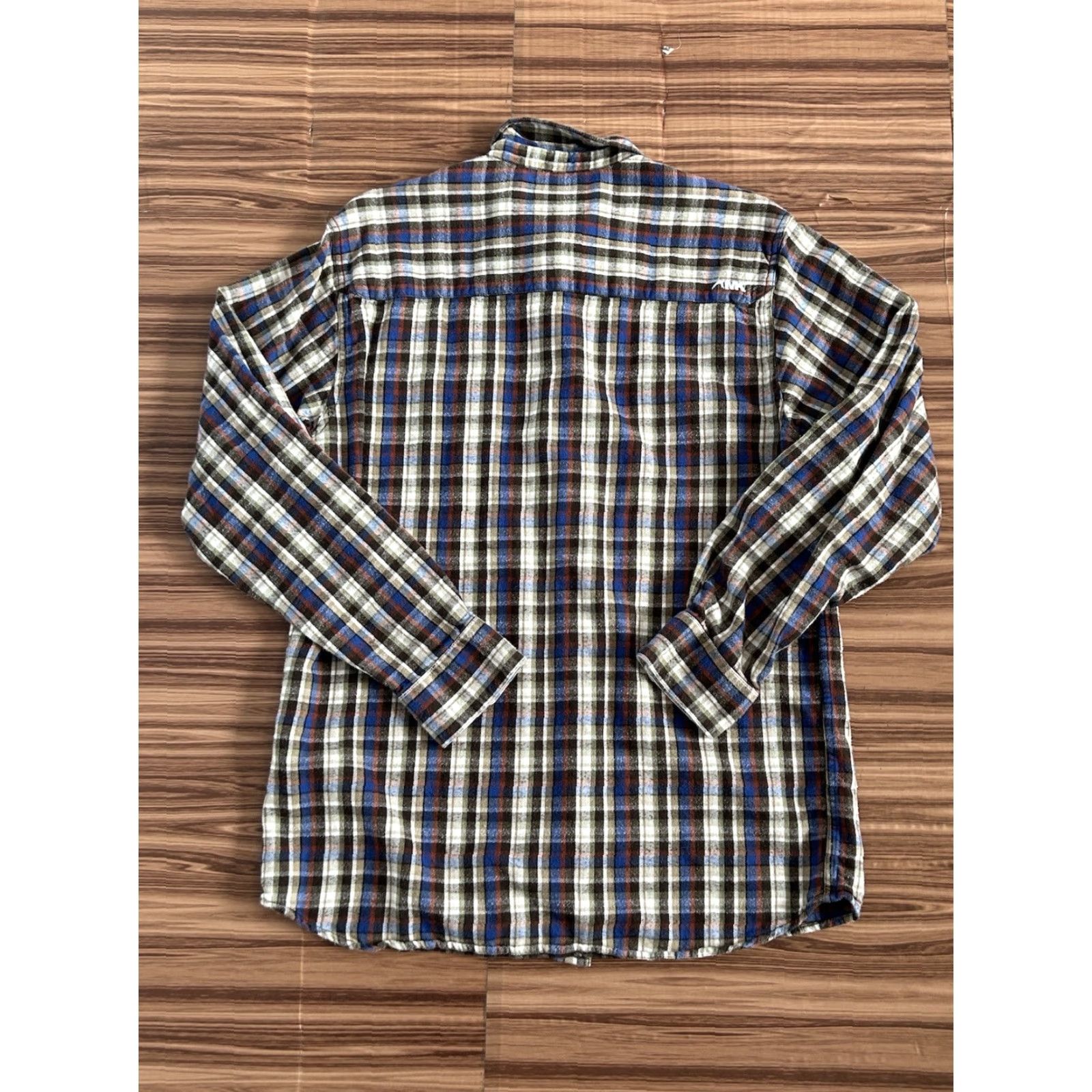 Mountain Khakis Mountain Khakis Shirt Mens Medium Brown Plaid Flannel Jackson Hole Button-Up Long Sleeve Collared Casual Western Workwear Size US M / EU 48-50 / 2 - 2 Thumbnail