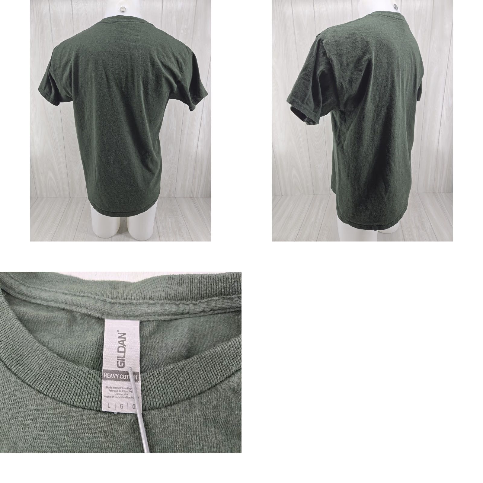 Gildan MOUNTAIN DEW ZERO SUGAR Soda Green T-Shirt Size Large Size US L / EU 52-54 / 3 - 8 Thumbnail