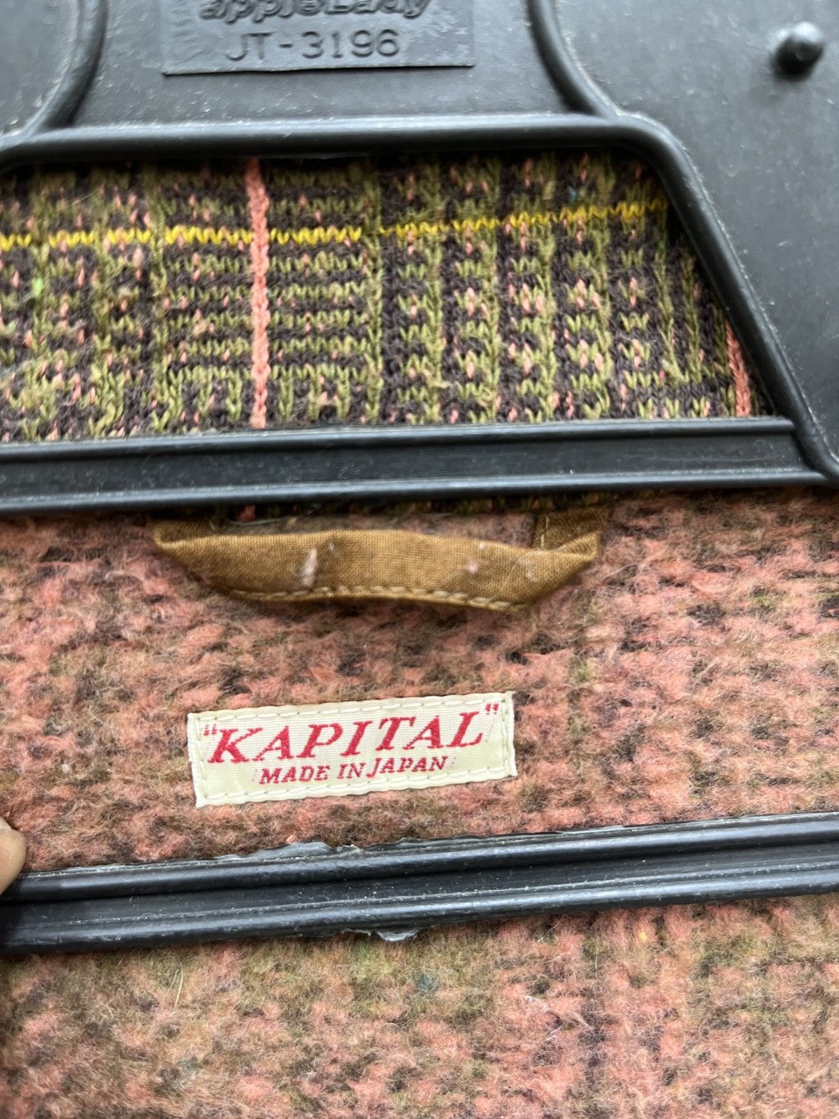 Kapital 🔥🔥🔥ARCHIVE KAPITAL KOBE TWEED KNIT FLEECE JACKET Size US M / EU 48-50 / 2 - 10 Thumbnail