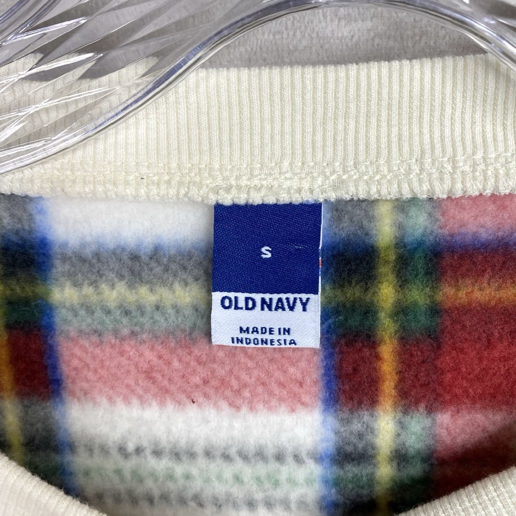 Old Navy NWT Old Navy Womens Pajamas Sz S Plaid Fleece Cozy Shortall Romper Shorts 1 Pc Size 28" / US 6 / IT 42 - 5 Thumbnail