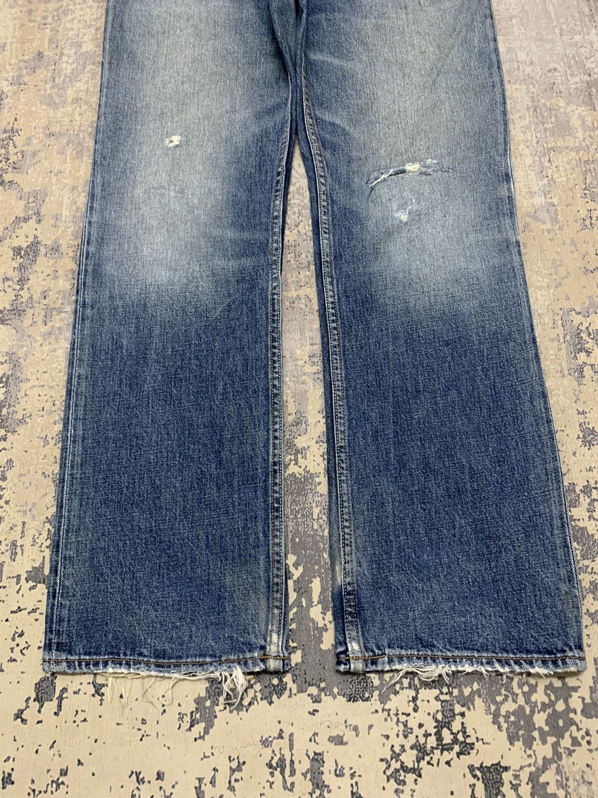 Gap Vintage Y2K Gap Baggy Distressed Jeans 34x32 Size US 34 / EU 50 - 4 Thumbnail