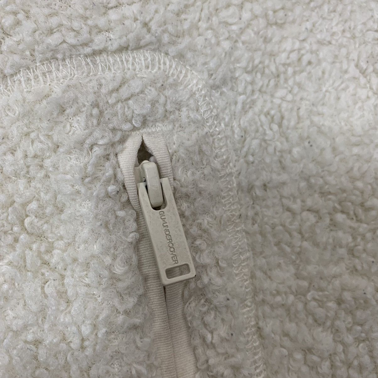 GU × Undercover Gu x Undercover Fleece Hooded Long Jacket Size XS / US 0-2 / IT 36-38 - 11 Thumbnail