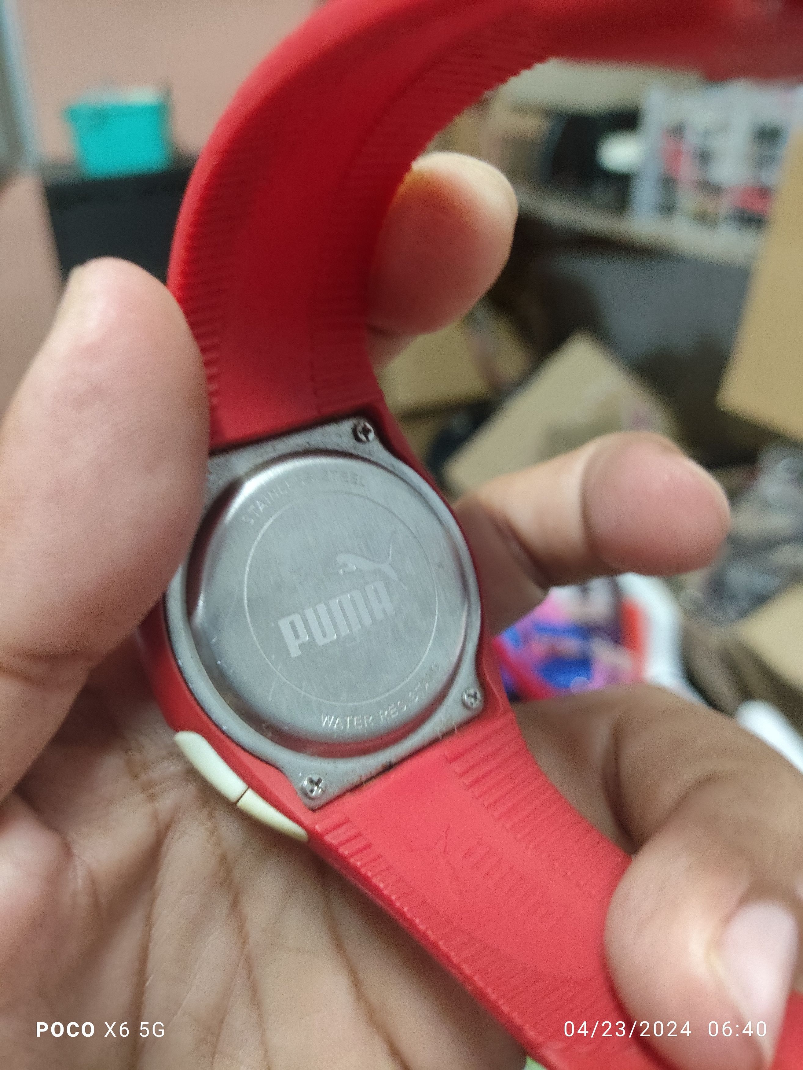 Puma Vintage DIGITAL PUMA WATCH (RED MONSTER GENGSTER) Size ONE SIZE - 14 Thumbnail