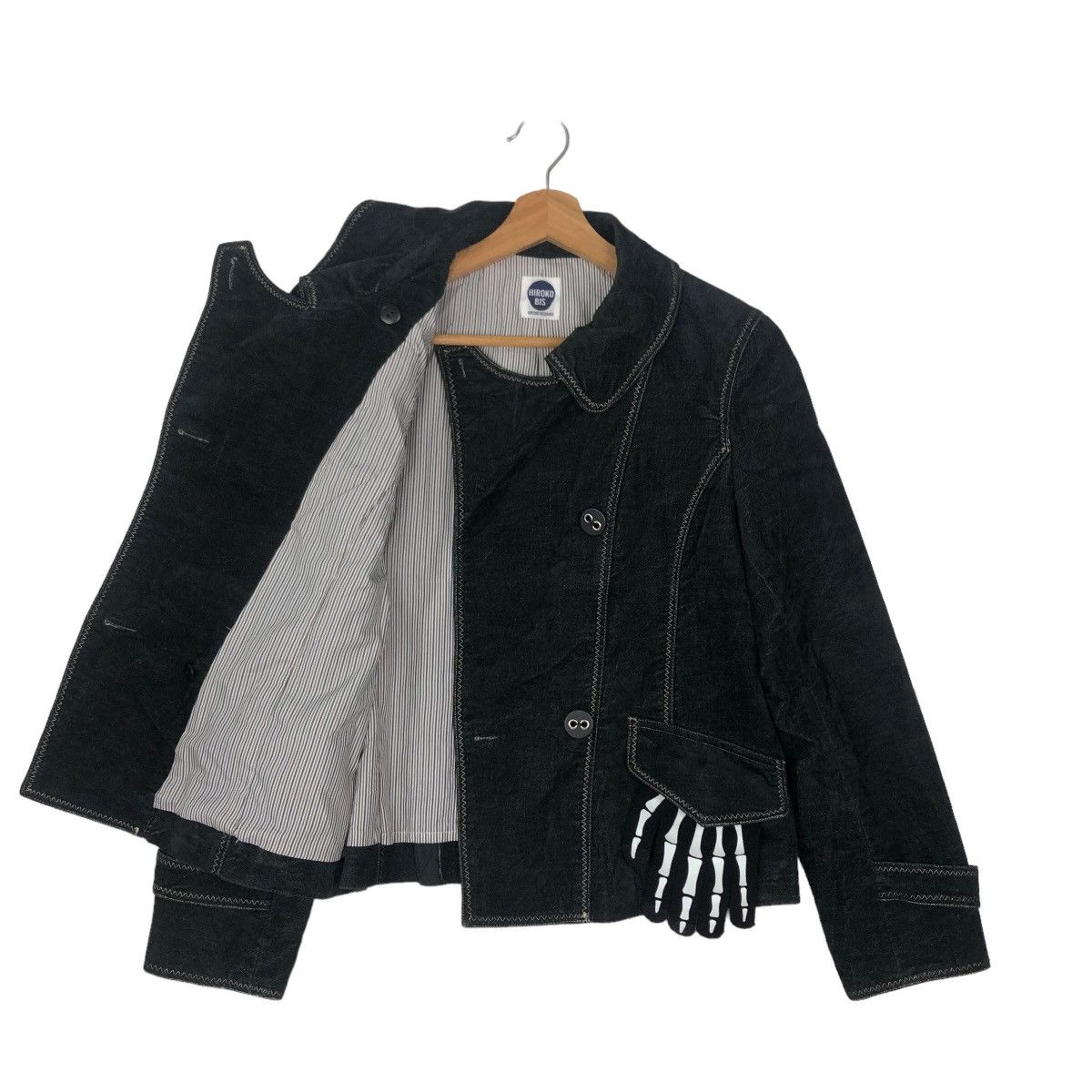 Hiroko Koshino Homme VINTAGE CROPPED JACKET HIROKO BIS HIROKO KOSHINO JAPAN Size US M / EU 48-50 / 2 - 8 Thumbnail