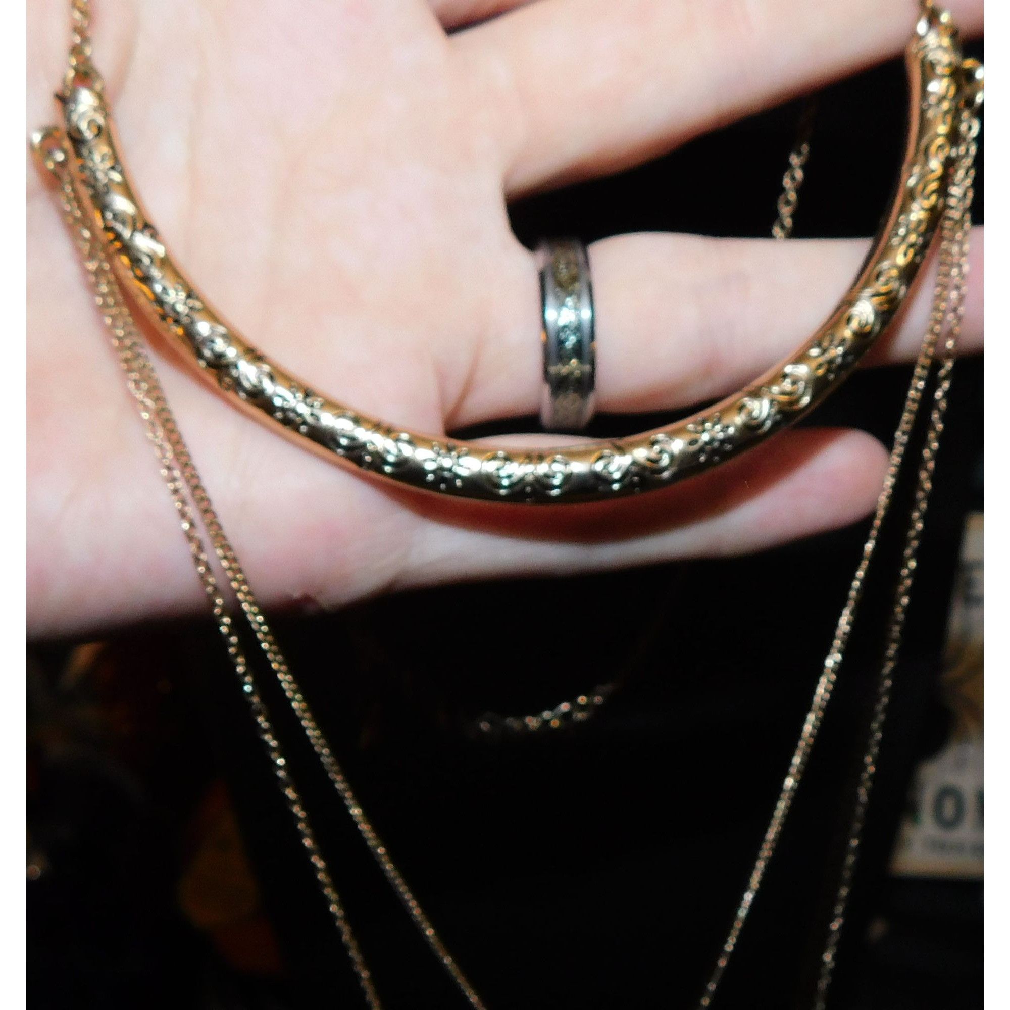 Other Celestial Goddess Gold Tone Multilayer Necklace Size ONE SIZE - 4 Thumbnail