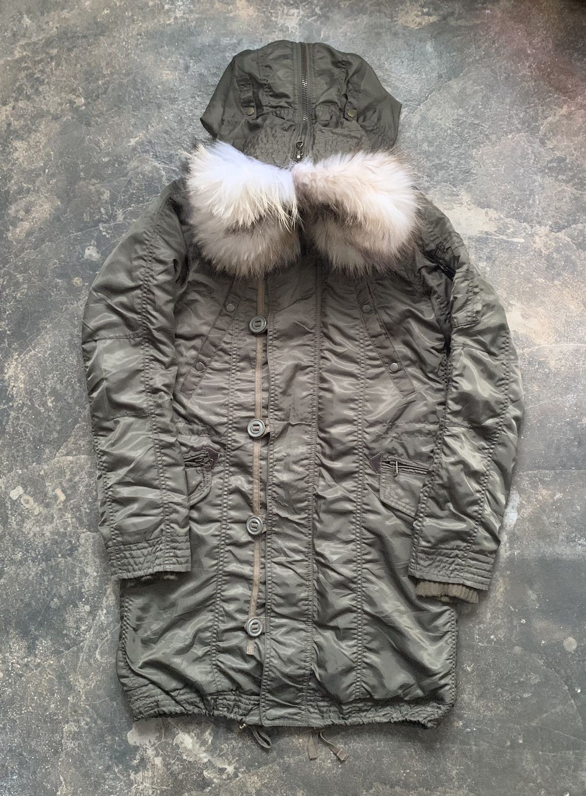 GOA G.O.A. furry parka winter jacket Size US XS / EU 42 / 0 - 2 Thumbnail