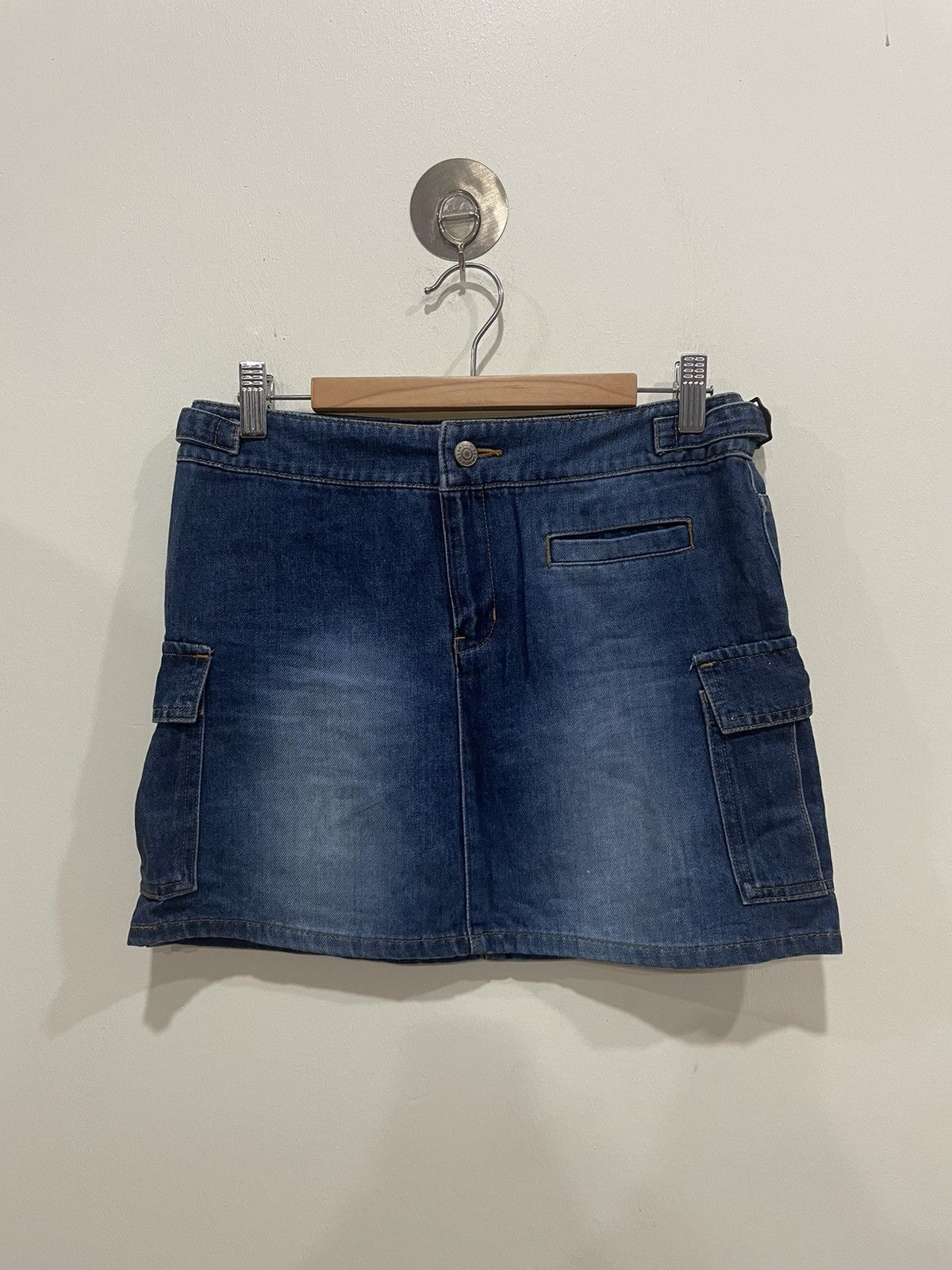 Hamnett Denim Mini Skirt