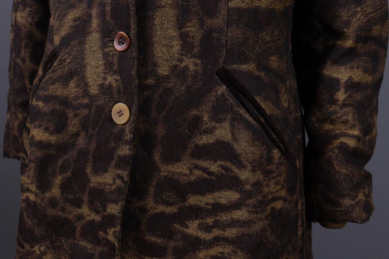 Kenzo Jungle Kenzo Brown Leopard Print Vintage Jacket Size 44 / M Size M / US 6-8 / IT 42-44 - 8 Thumbnail